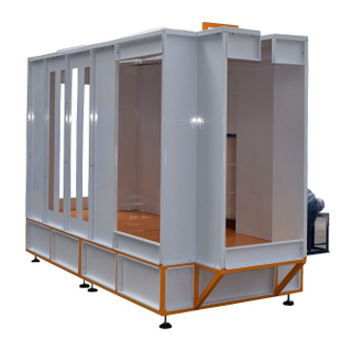 Automatic Powder Coating Booth for LPG Cylinders