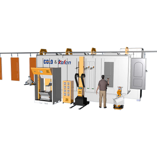 Automatic Powder Coating Spray System