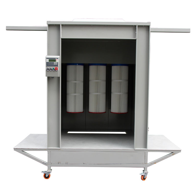 Pass Through Powder Coating Booth